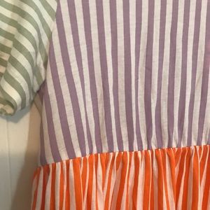 Noisy May Striped Smock Dress